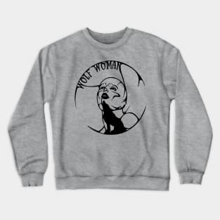 Wolf Woman Crewneck Sweatshirt